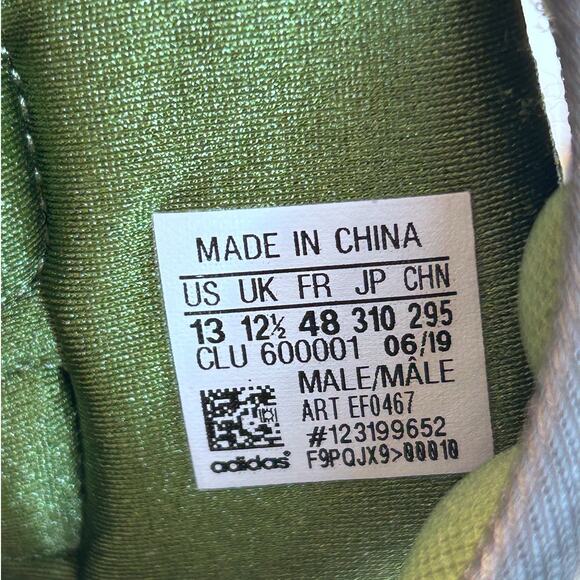 Adidas Harden B/E 3 Men's Basketball Sneakers Camo Legend Earth Size 13 - Picture 10 of 10